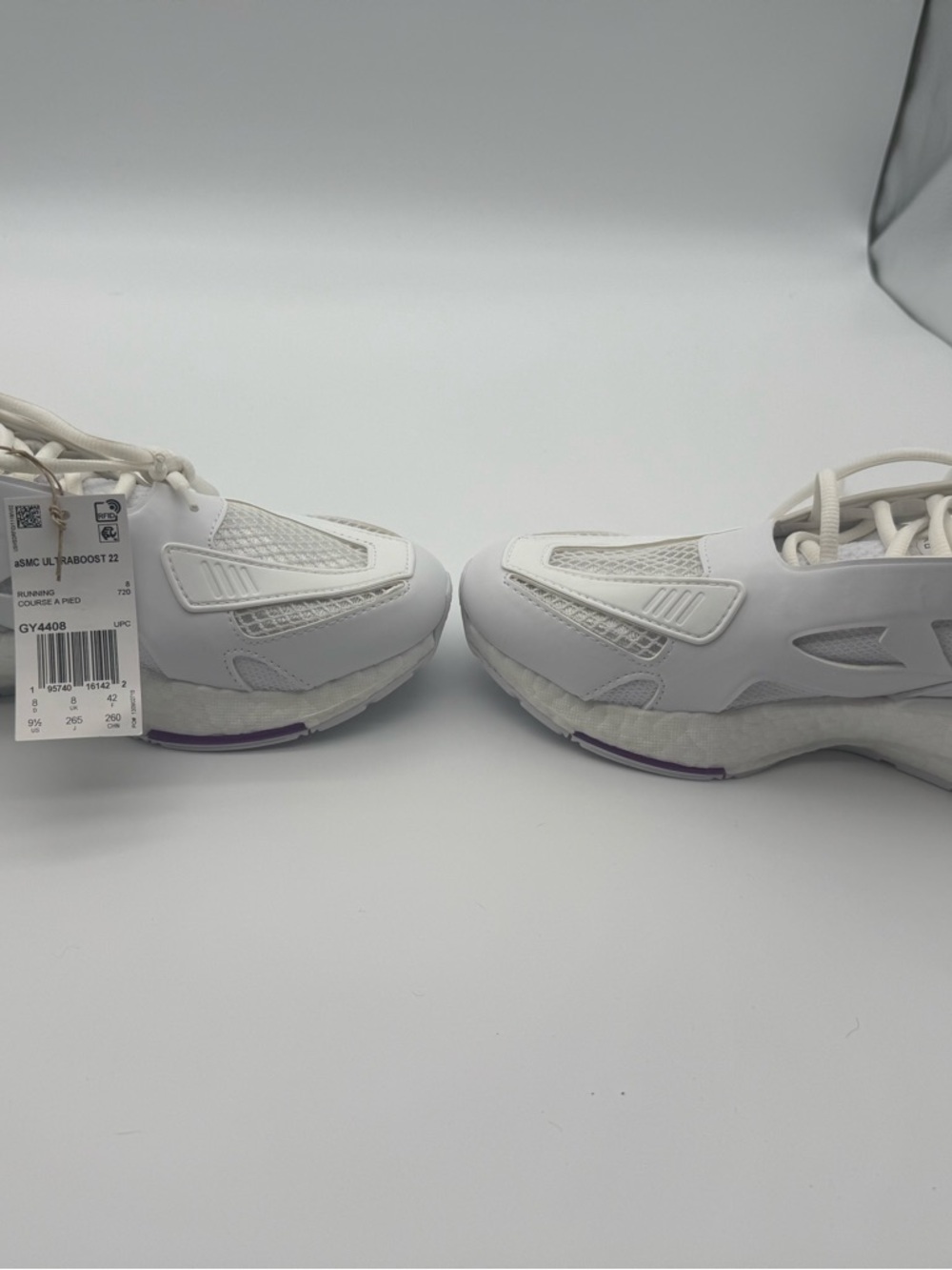 Adidas by Stella McCartney Ultraboost 22 | Cloud White | Women’s 9.5 | NWT - Picture 8 of 12